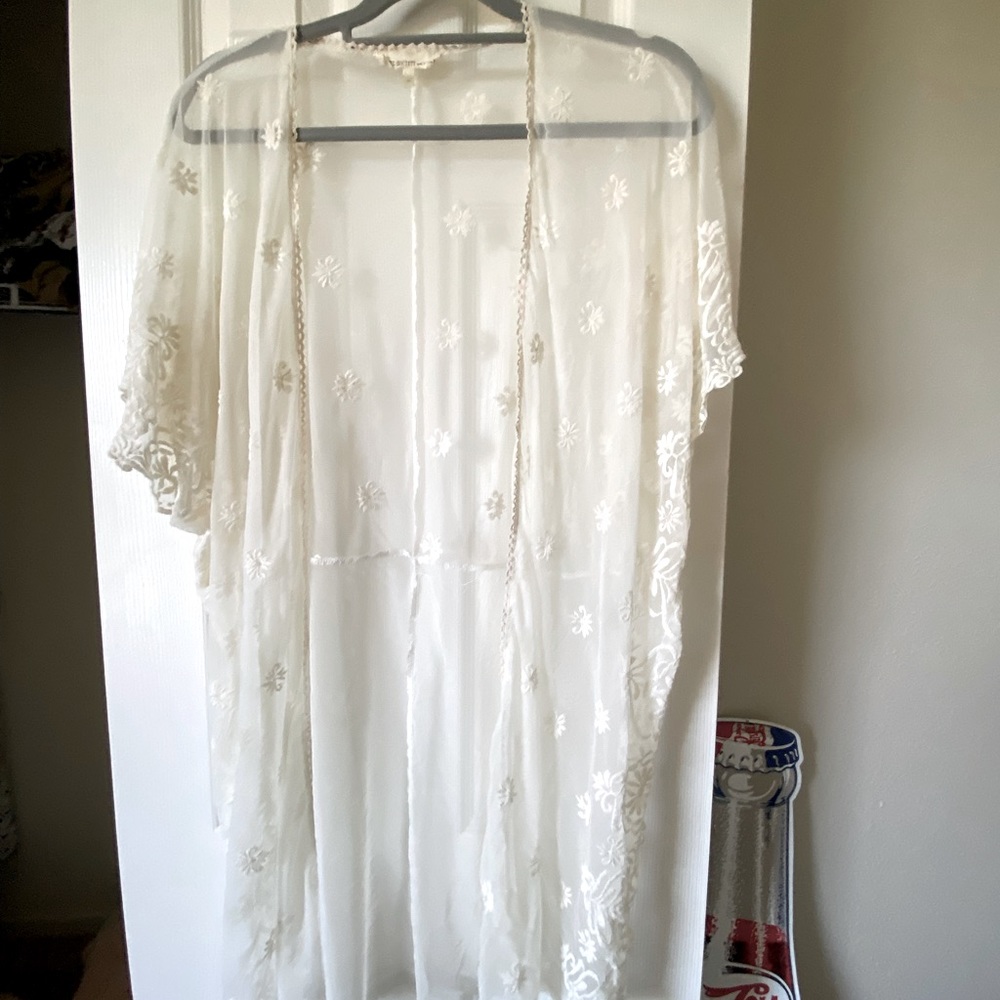 Sheer kimono